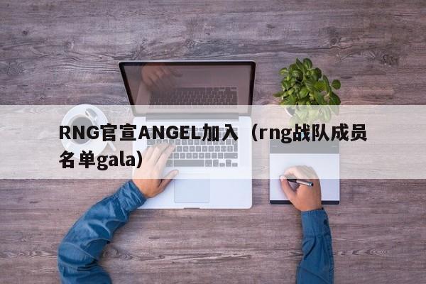 RNG官宣ANGEL加入（rng战队成员名单gala）